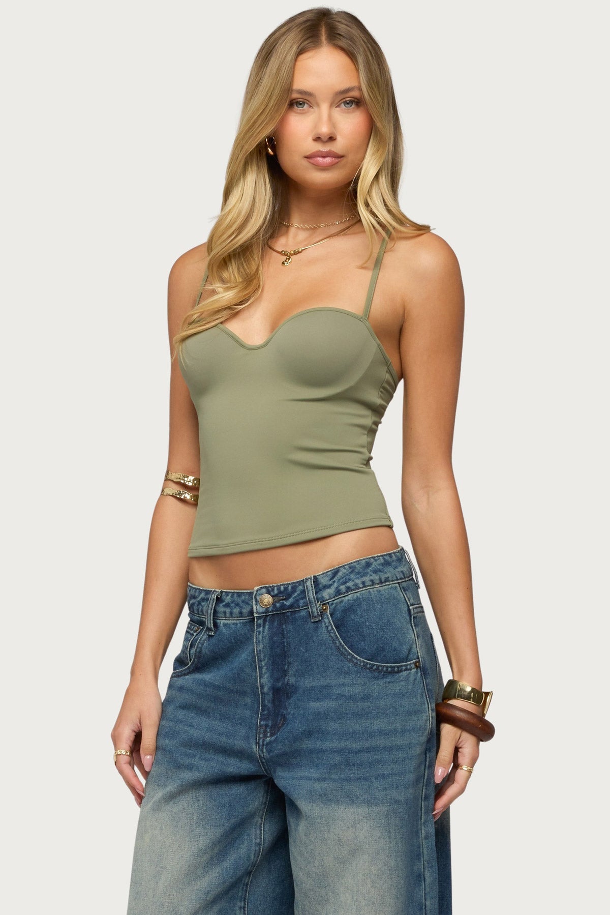 Aven Built In Bra Tank Top - Image 3