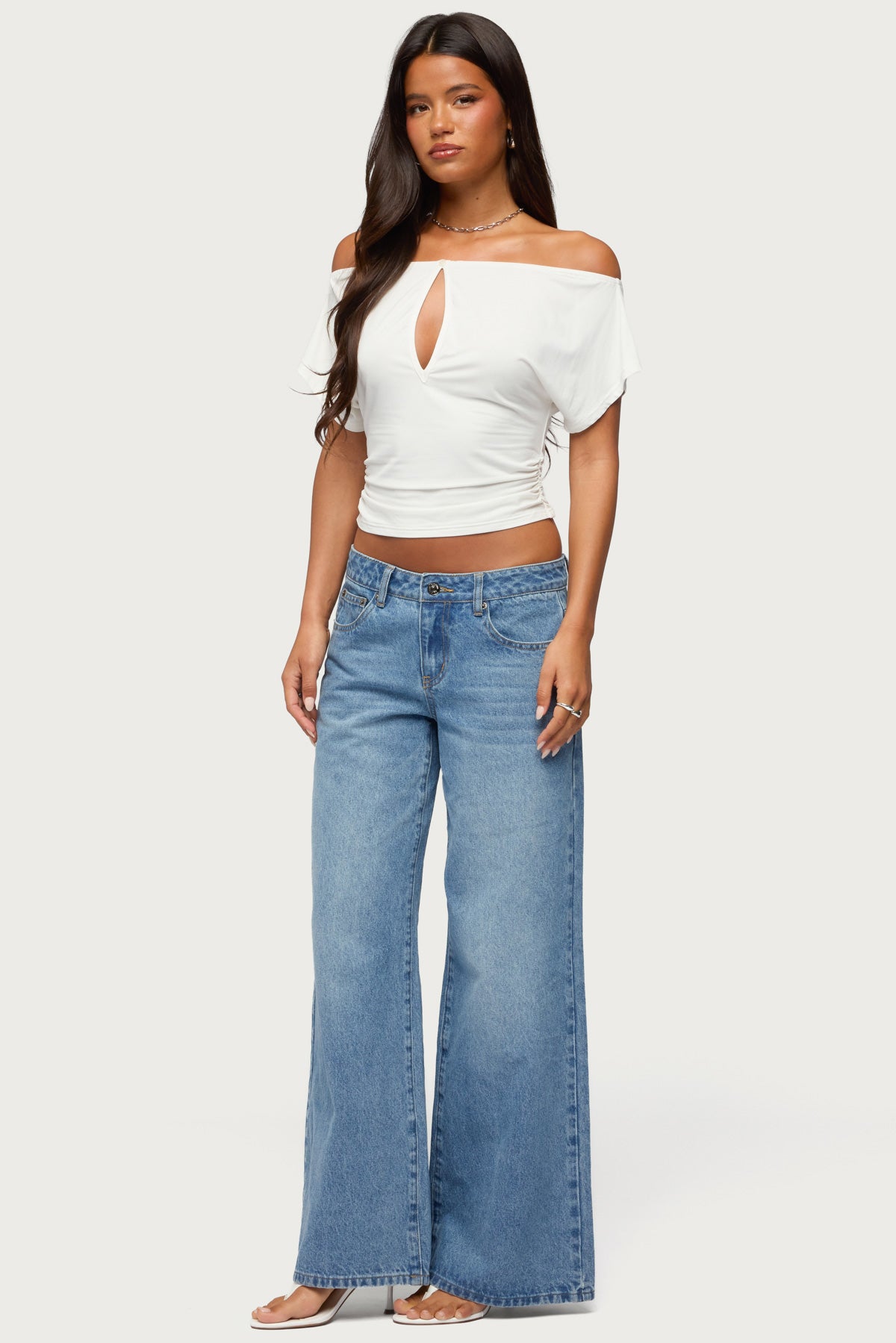 Hecate Off Shoulder Keyhole Top - Image 4