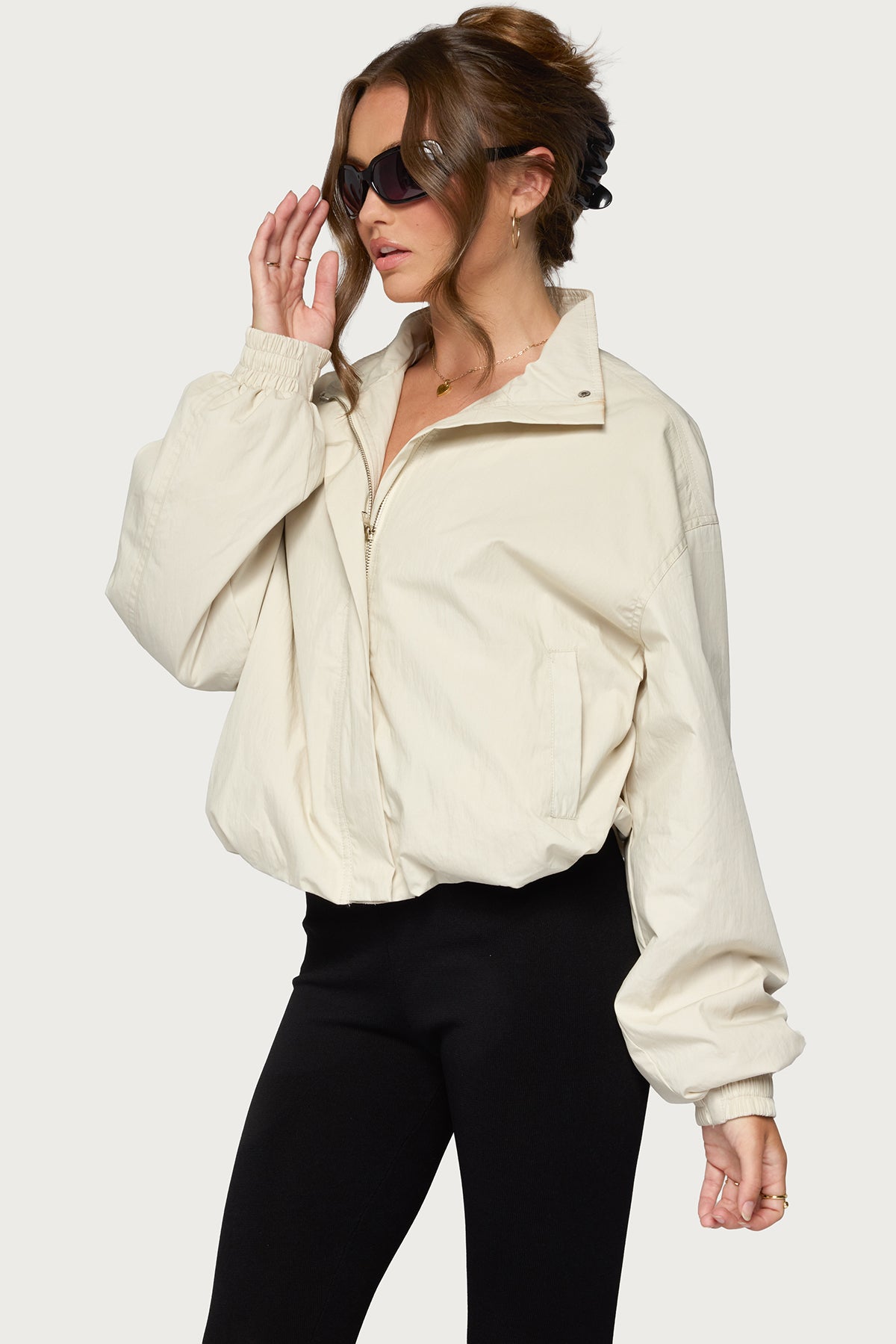 Rooney High Neck Jacket - Image 3