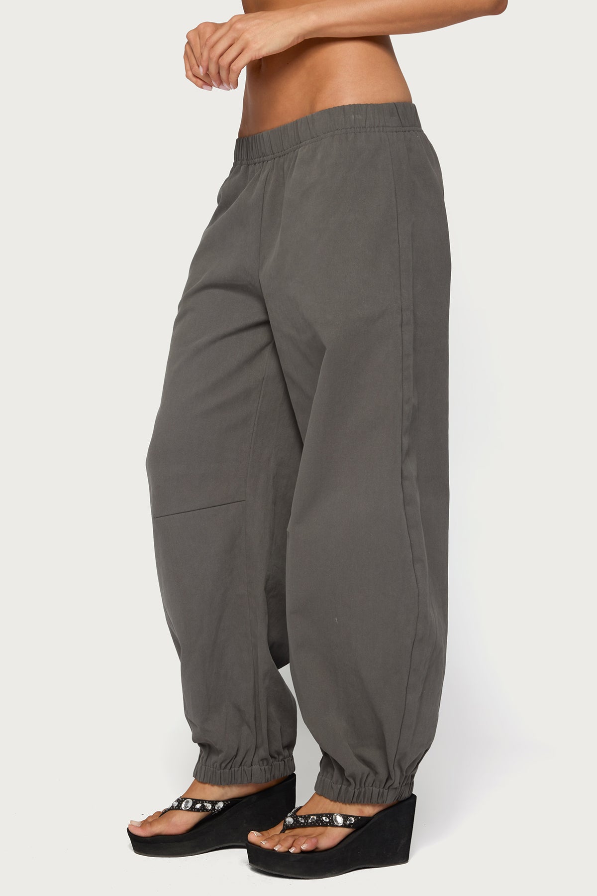 Hayli Cotton Parachute Pants - Image 3