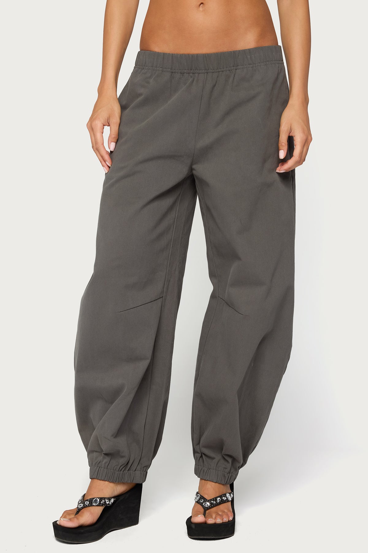 Hayli Cotton Parachute Pants - Image 2
