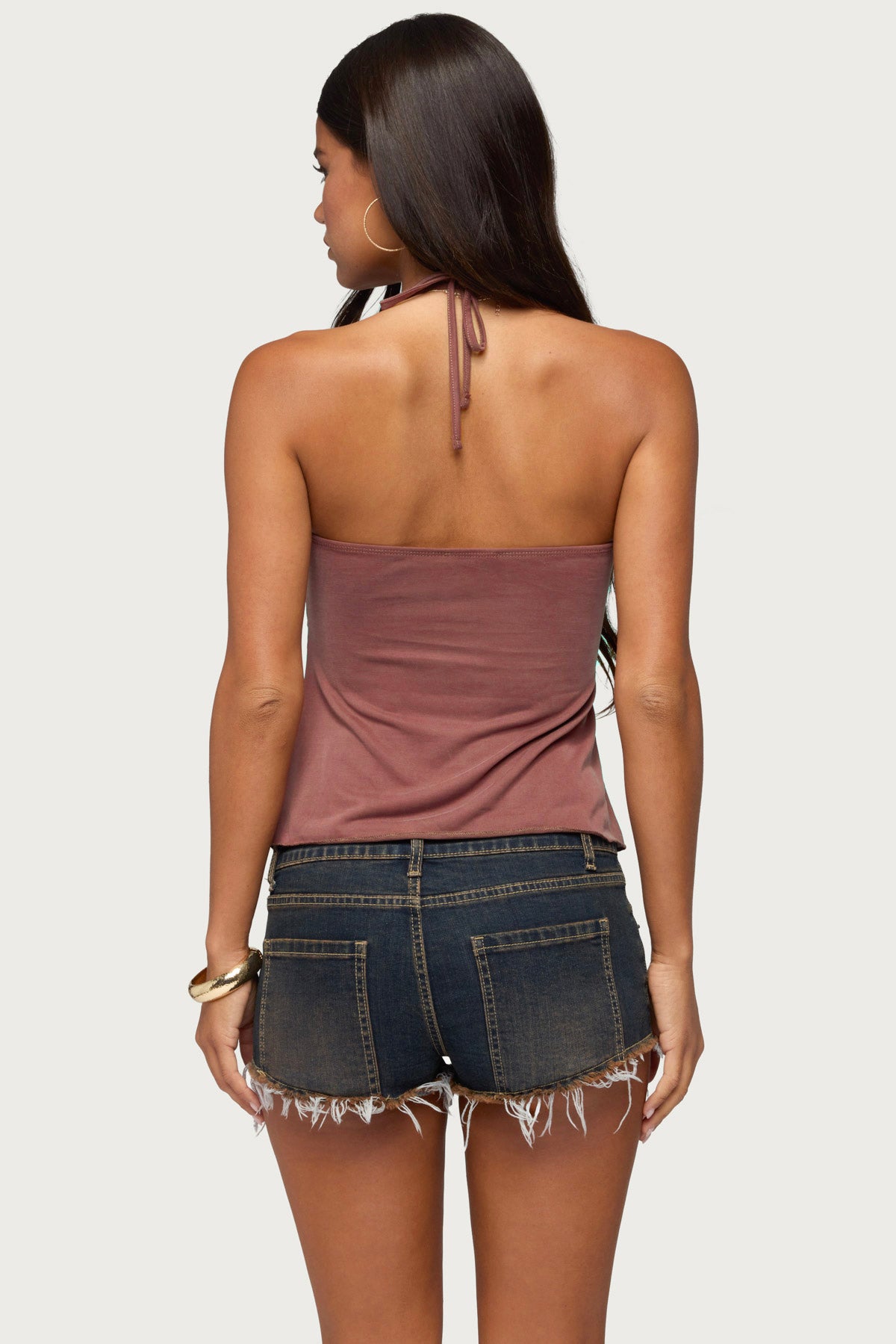 Ivana Studded Halter Top - Image 4